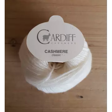 Cardiff Cashmere classic Farbe 501 Neve