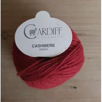 Cardiff Cashmere classic Farbe 714 Scarlatta