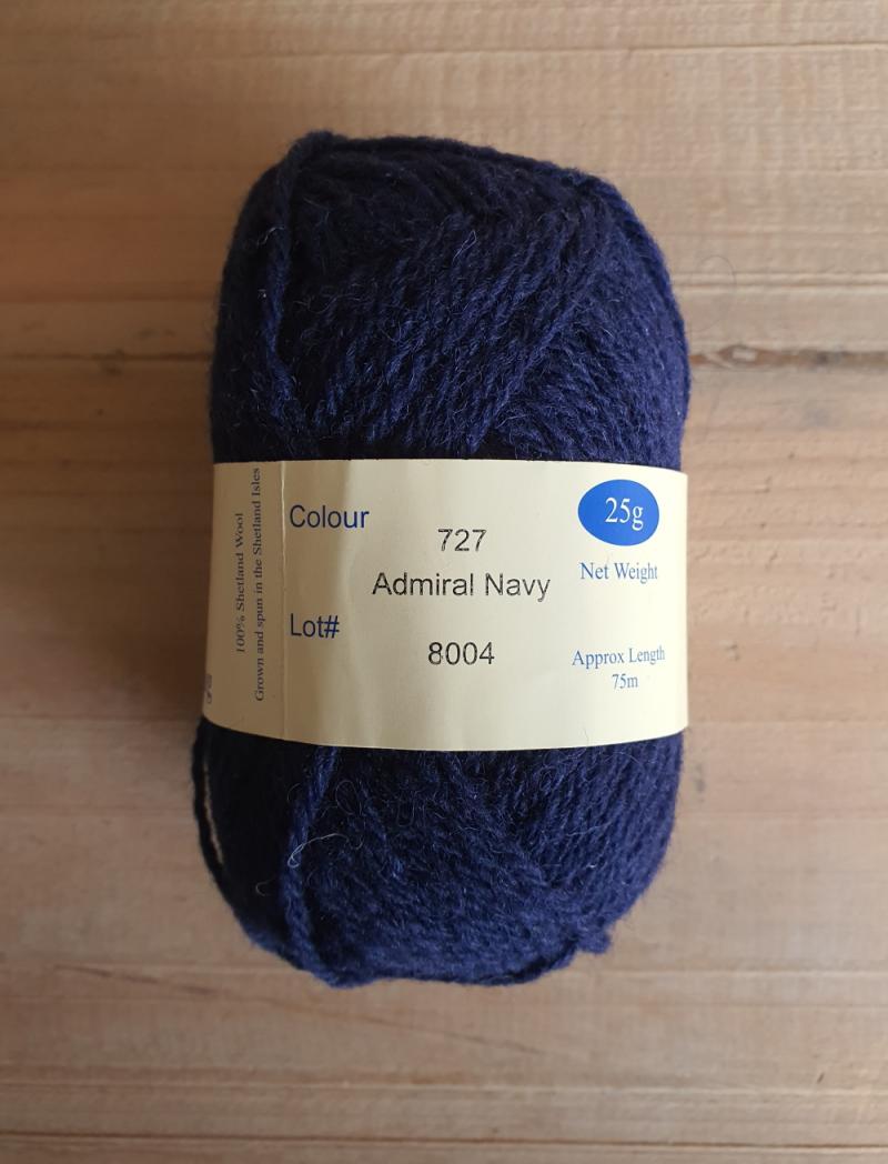 Double Knitting: 727 Admiral Navy