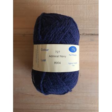 Double Knitting: 727 Admiral Navy