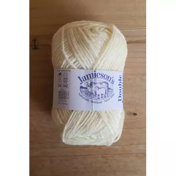 Double Knitting: 104 Natural White