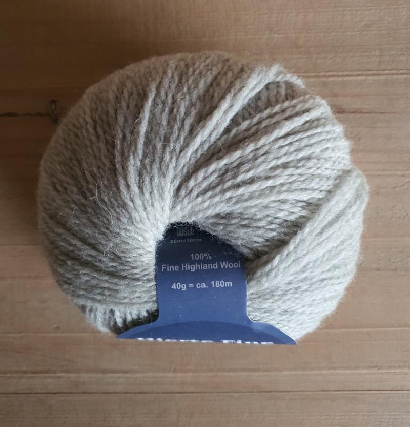 Hjerte Fine Highland Wool Farbe 434