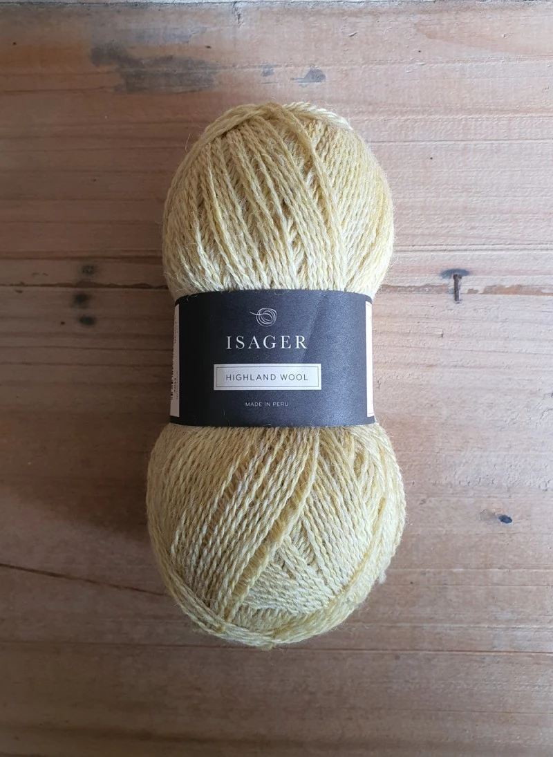 Isager Highland Wool: Hay