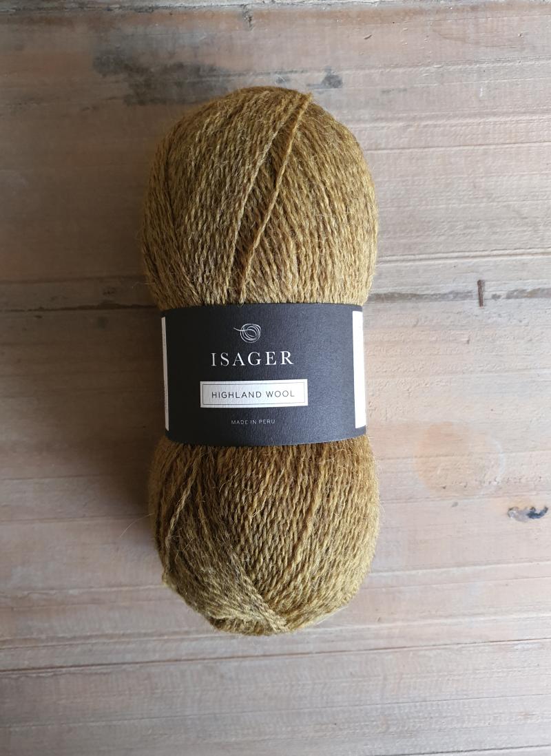 Isager Highland Wool: Curry