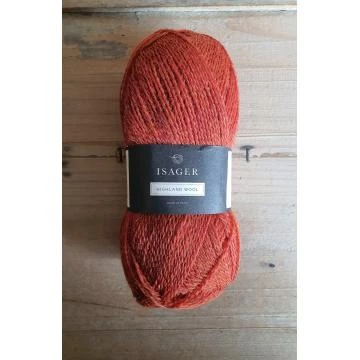 Isager Highland Wool: Paprika