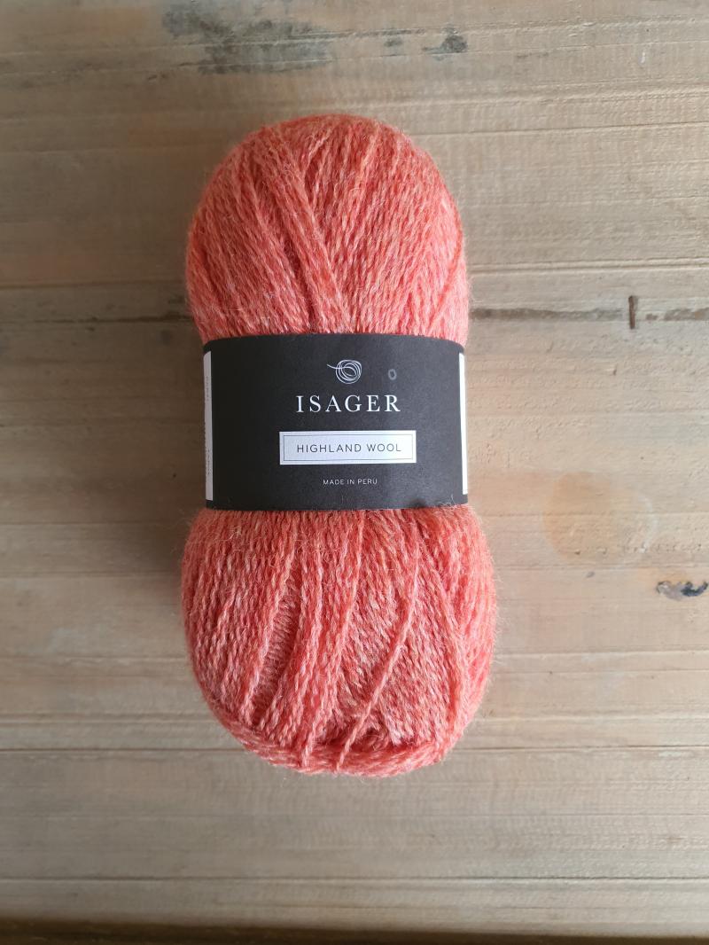 Isager Highland Wool: Rhubarb