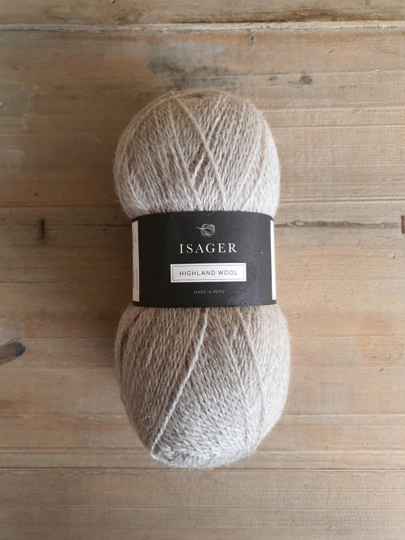 Isager Highland Wool: Sand