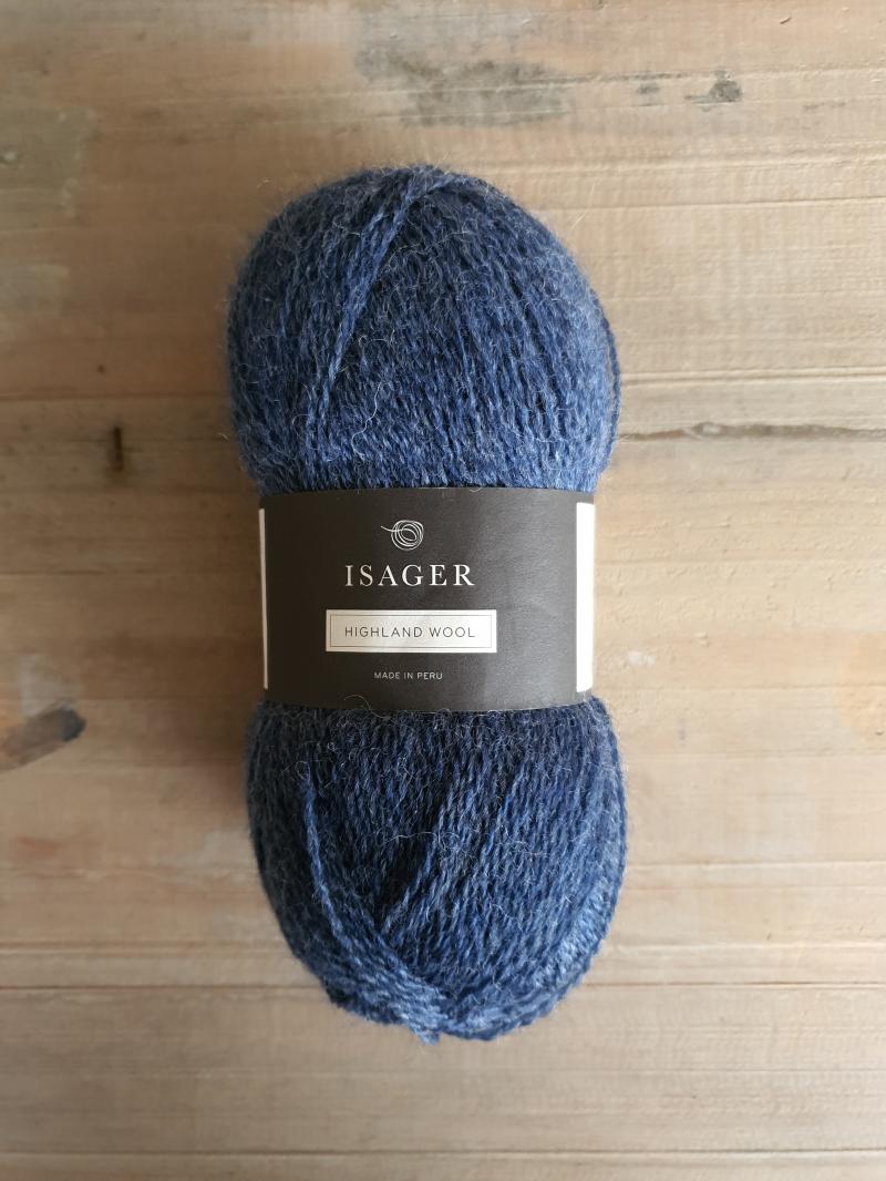 Isager Highland Wool: Denim