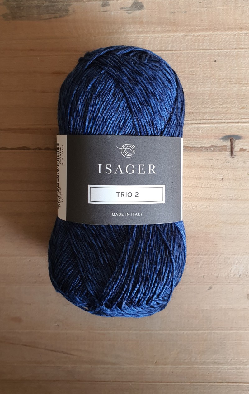 Isager Trio 2: Indigo