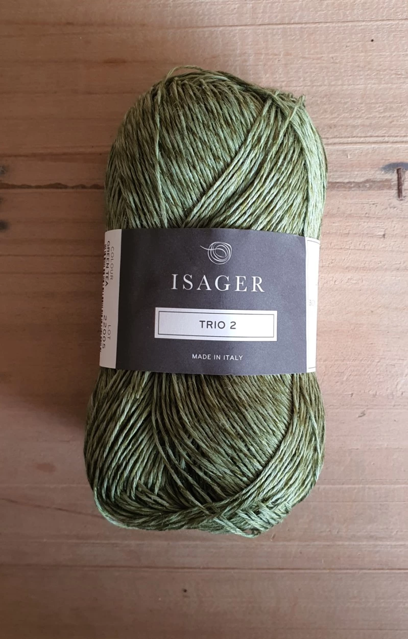 Isager Trio 2: Green Tea