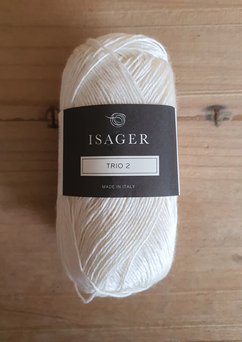 Isager Trio 2: White