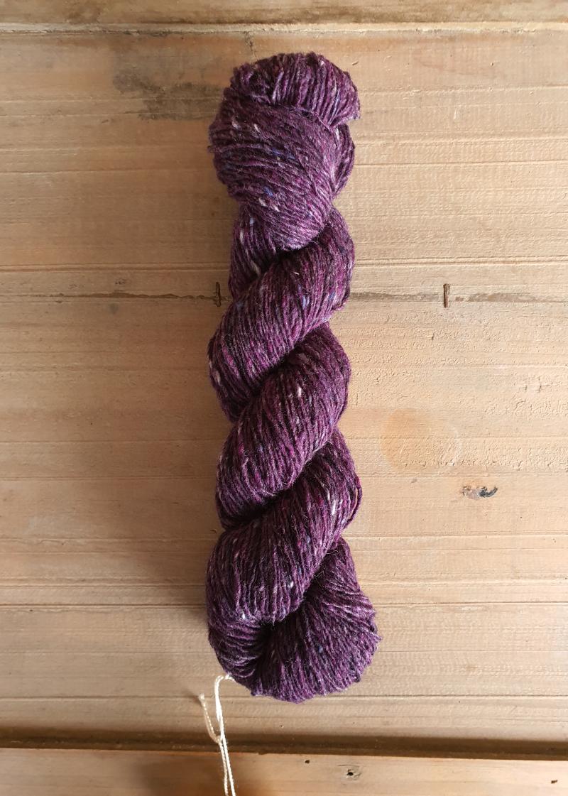 Isager Tweed: Purple
