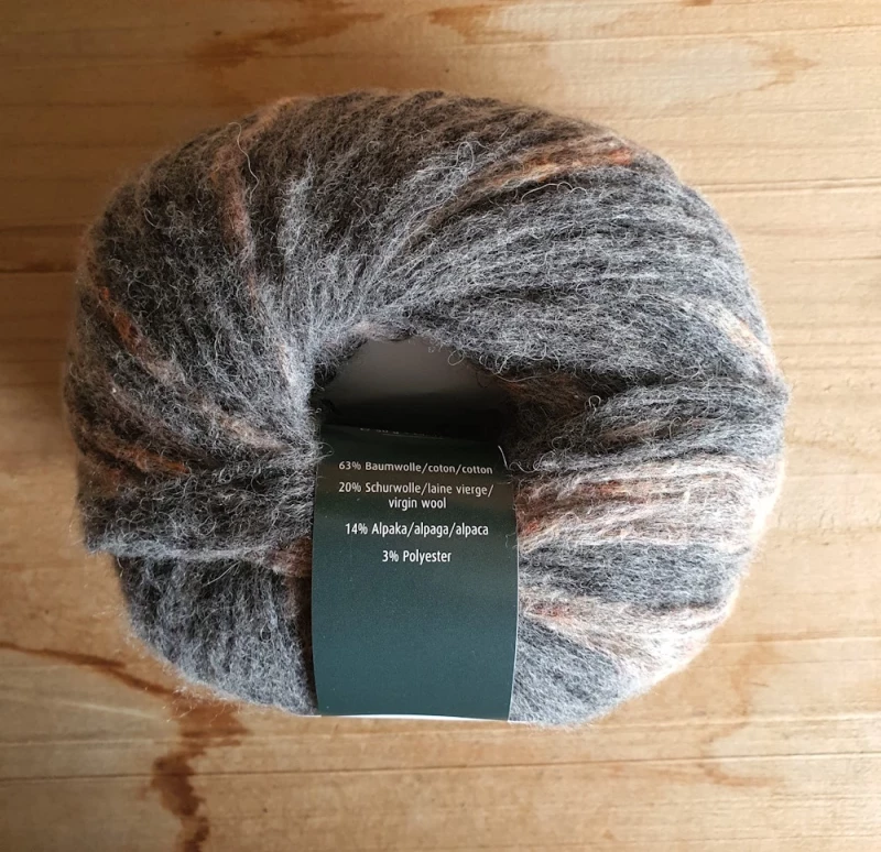 Lanalpaco Fine Tweed Farbe 530 Grau