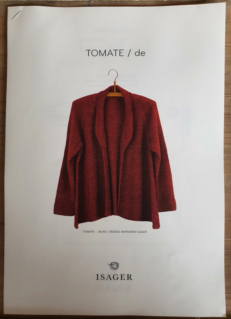 Marianne Isager Anleitung "Tomate"