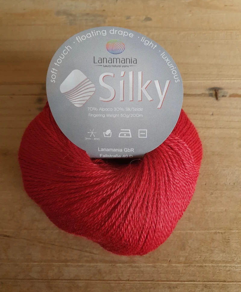 Silky Farbe Deep Red