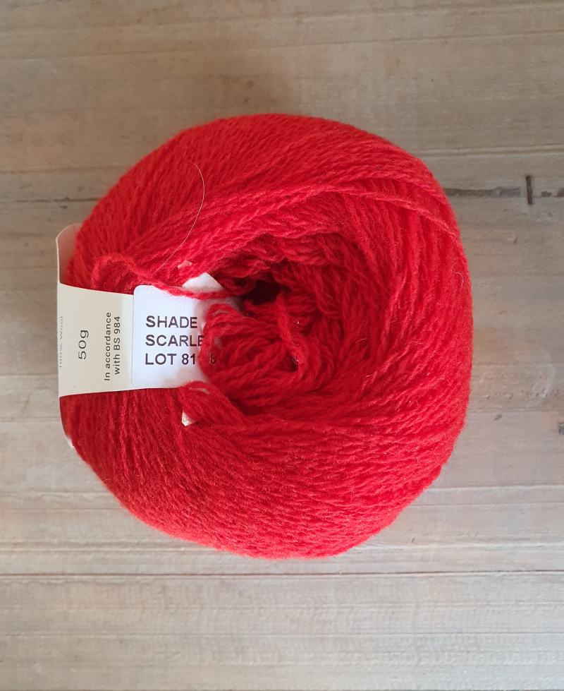 Supersoft 4ply: Scarlet