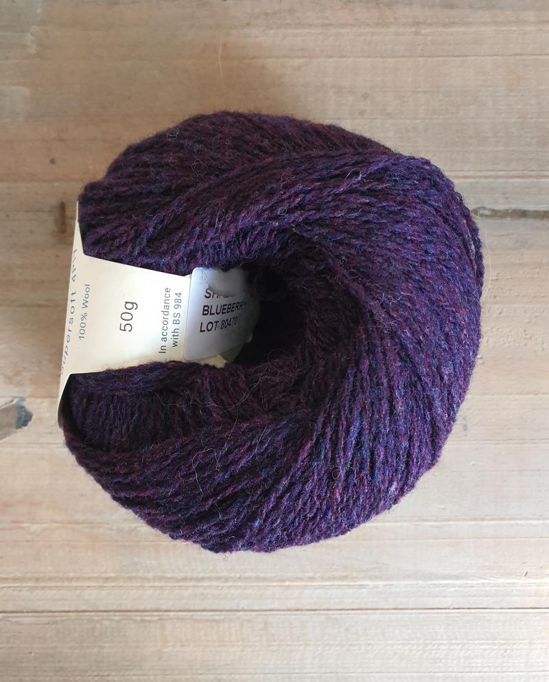 Supersoft 4ply: Blueberry