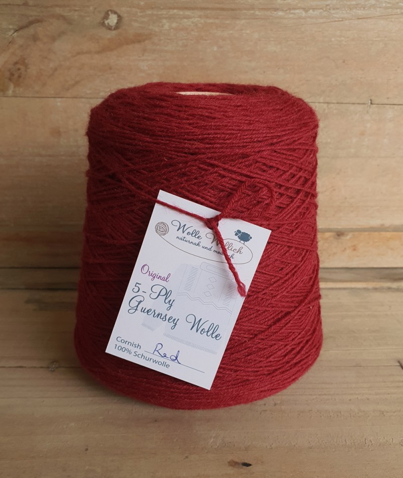 Wolle Willich 5-ply: Cornish Red