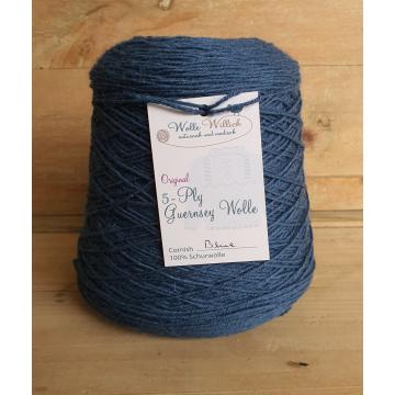 Wolle Willich 5-ply: Cornish Blue