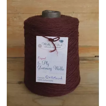 Wolle Willich 5-ply: Cornish Oxblood